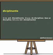 Image result for diciplinante