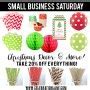 Image result for Support Small Business Saturday