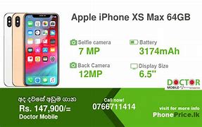 Image result for iPhone XS 64GB Price in Sri Lanka