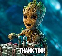 Image result for Groot PowerPoint Thank You Card Template