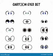 Image result for Cartoon Eye Shapes