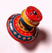 Image result for Vintage Push Button Spinner Hand Toy