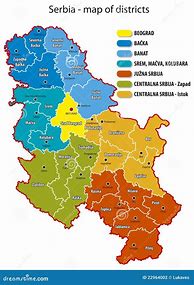Image result for Serbia Provinces