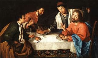 Image result for Jesus Breaking Bread Watercolor