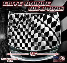Image result for Checkered Hood Decals