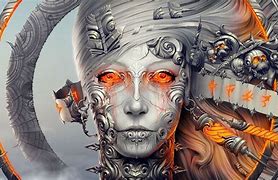 Image result for Robot Face Abstract