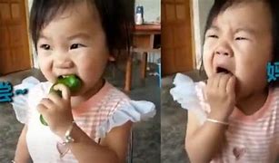 Image result for Little Girl Eating Chillu
