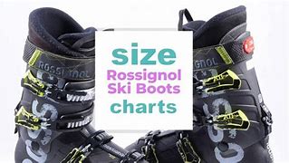 Image result for Rossignol Ski Size Chart