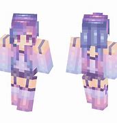 Image result for Galaxy Hair Girl Minecraft Skin
