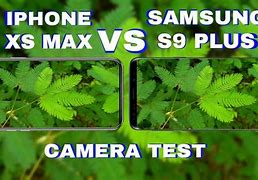 Image result for Samsung S9 vs iPhone XS Max Camera