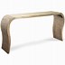 Image result for Curved Console Table
