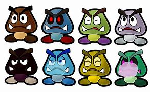 Image result for Paper Mario Goomba