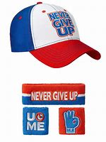 Image result for John Cena Never Give Up Wristbands