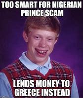 Image result for Money Scam Meme