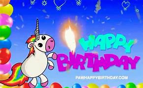 Image result for Unicorn Happy Birthday Song