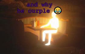 Image result for Glowing Man Sitting Meme
