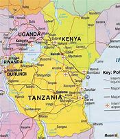 Image result for East Africa Map