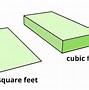 Image result for Cubic to Square Feet