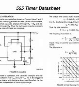 Image result for 555 Timer IC Datasheet