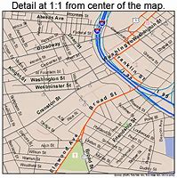 Image result for Providence City RI Roads Map