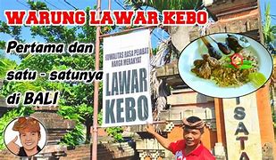 Image result for Lawar Kebo