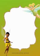 Image result for Free Printable Tinkerbell Birthday Invitations