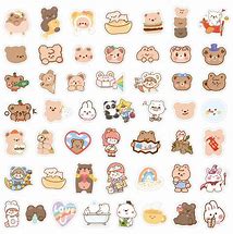 Image result for Aesthetic Korean Stickers