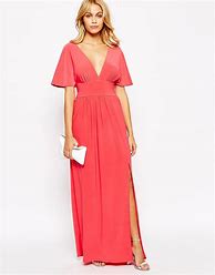 Image result for Ethreal Pink Bell Sleeve Maxi Dress