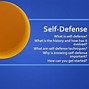 Image result for Types of Self Defense
