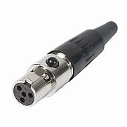 Image result for 4 Pin Mini XLR Connector