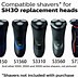 Image result for Philips Norelco Shavers for Men Blasdes