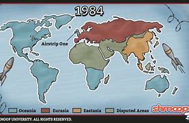 Image result for 1984 Novel Map