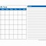 Image result for Printable Monthly Calendar with Notes
