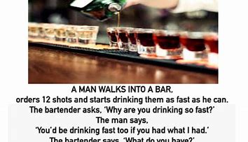 Image result for Walking into a Bar Jokes