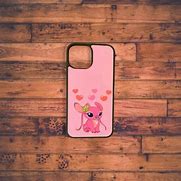 Image result for Samsung A14 5G with Stitch and Angel Phone Case