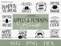 Image result for Pumpkin and Apple SVG
