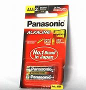 Image result for Panasonic AAA X 2