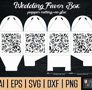 Image result for Gift Box Template SVG