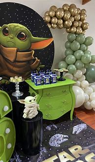 Image result for Baby Yoda Party
