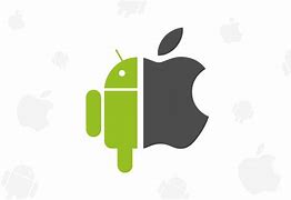 Image result for Android with a Biten Apple