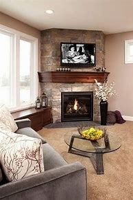 Image result for Show-Me Pictures of Modern Living Room with Fireplace