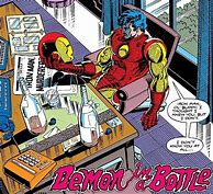 Image result for Iron Man Comic Book Panel