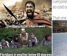 Image result for Florida Cold Meme