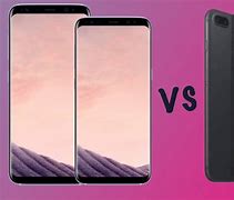 Image result for iPhone X vs Samsung S8 Plus