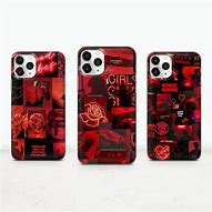 Image result for Red Aesthetic Phone Cases