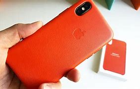 Image result for Iphone15 with Orange Leather Case India