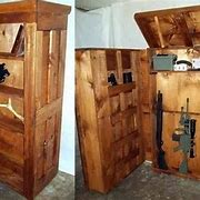 Image result for Bookcase with Hidden Gun Storage