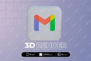 Image result for Gmail Icon 3D