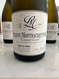 Image result for Lucien Moine Puligny Montrachet Champs Gain