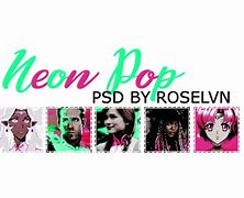 Image result for Neon Pop Aesthetic